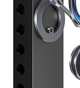 Itramax Magnetic Gym Phone Holder for Magsafe,Double Dual Ring Magnet Gym Phone Stand,360° Adjust...