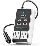 Car Power Inverter, YSOLX 200W Inverter Car Outlet Adapter to Wall Plug with 65W USB-C/48W Dual F...