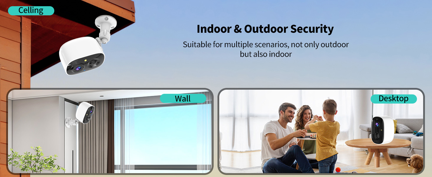 outdoor/indoor security camera