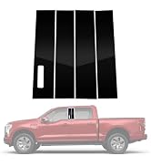 SKYLOTEC Window Pillar Cover Stickers for Ford F-150 2021-2025 Accessories | F150 Exterior Side D...
