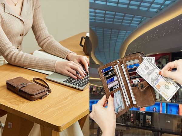 When you go out from working to shopping, you can have it in your hand or put it in purses.