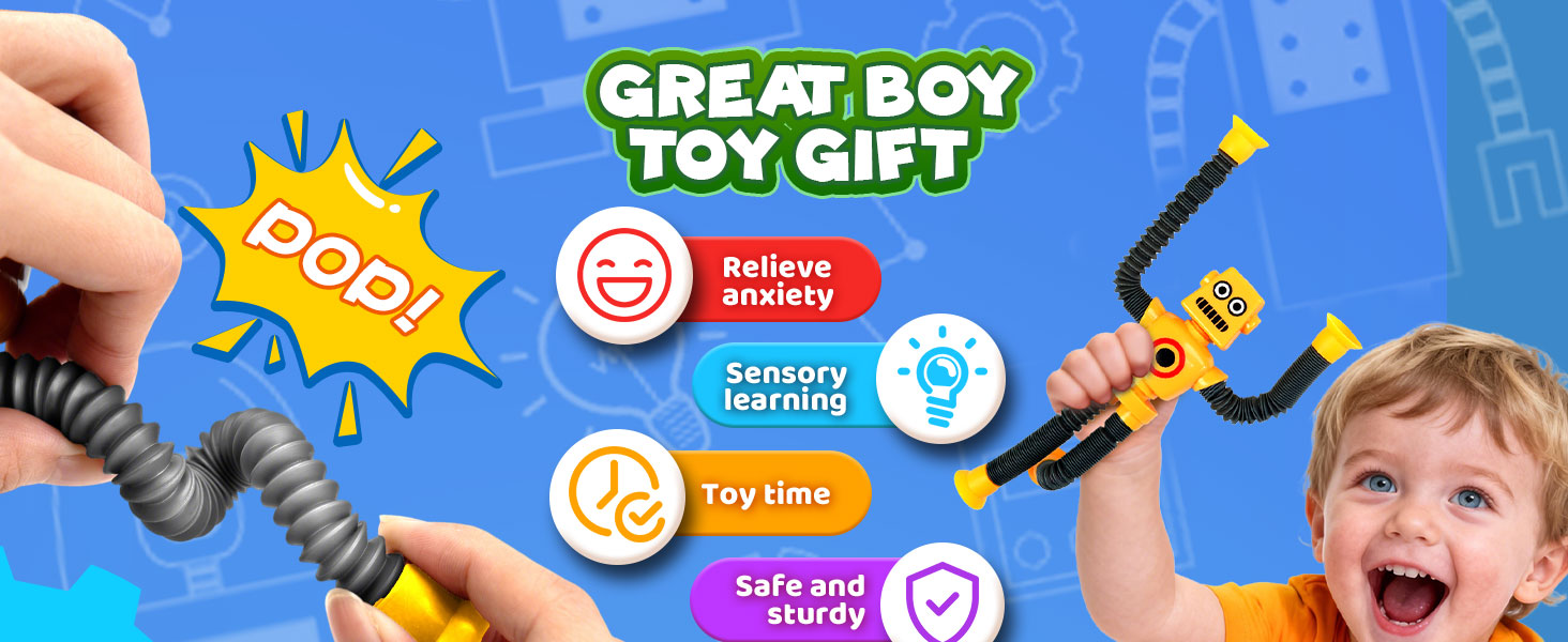 This toy is a great gift for toddler and kid,helping relieve stress and satisfy their sensory needs.