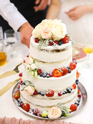 Cake Cutting Set Gold 300X400