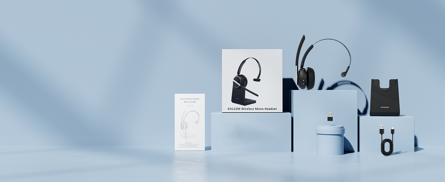 wireless bluetooth headset with mic for work bluetooth work headset office phone headset wireless