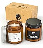 Waxcanpy Scented Candle Gift Set, Soy Candles for Women, Sleep Candles for Home Scented, 2 Pack A...