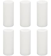 Uonlytech Hurricane Candle Holder, Plastic Candle Cover Sleeves Chandelier Socket Sleeves Cylinde...