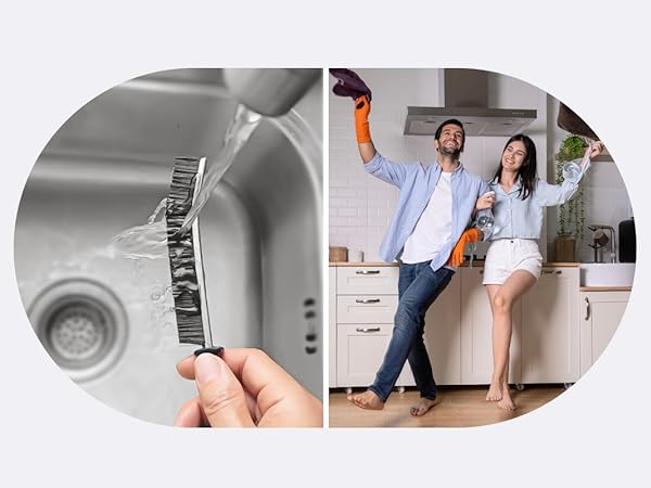 Hard Bristle Crevice Cleaning Brush
