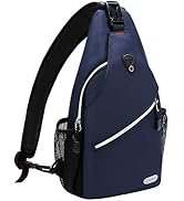 MOSISO Mini Sling Backpack,Small Hiking Daypack Travel Outdoor Casual Sports Bag