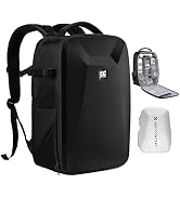 K&F CONCEPT Camera Backpack,Hardshell Photography DSLR Camera Bag with 15-15.6 Inch Laptop Compar...