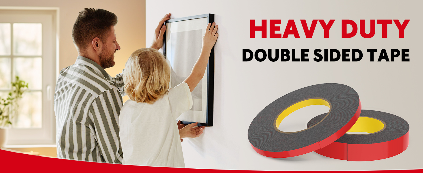 3m double sided tape heavy duty