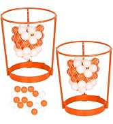 2 Pack Head Hoop Basketball Party Game for Kids and Adults Carnival Game Adjustable Basket Net He...