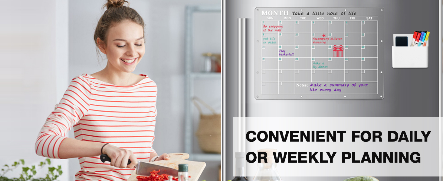 Convenient for daily or weekly planning