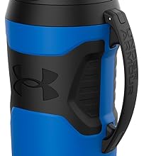 Ergonomic side handle provides more support when drinking and carrying