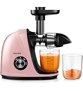 Jocuu Juicer Machines, Cold Press Juicer Machine for Vegetable and Fruit, Easy to Clean Slow Juic...