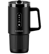 Vsitoo S5 Pro 25oz AI Auto-Sensing Self Heating Coffee Mug with Touch Screen Display, Heated Tumb...
