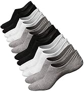 No Show Socks Womens Low Cut Ankle Socks for Women Liner Footies Non Slip Casual Socks for Sneake...