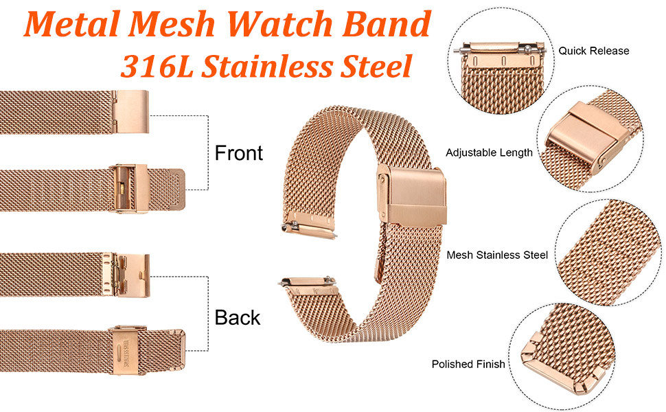 mesh watch band