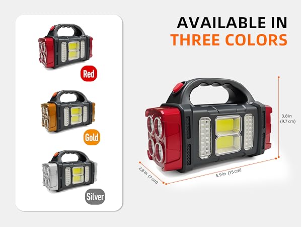 Versatile Solar Flashlight