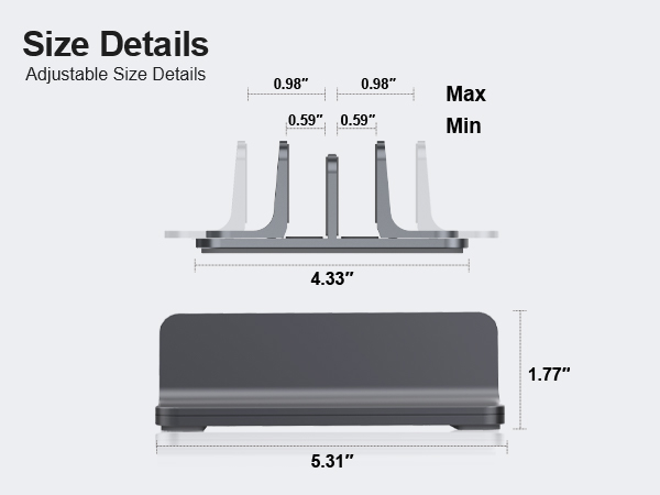 2 Slot Size Deatils