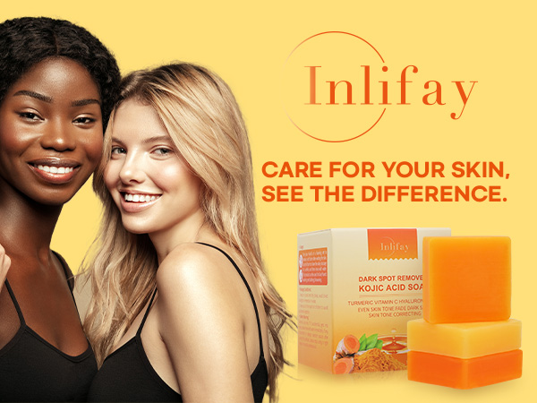 Inlifay Turmeric Kojic Acid Soap