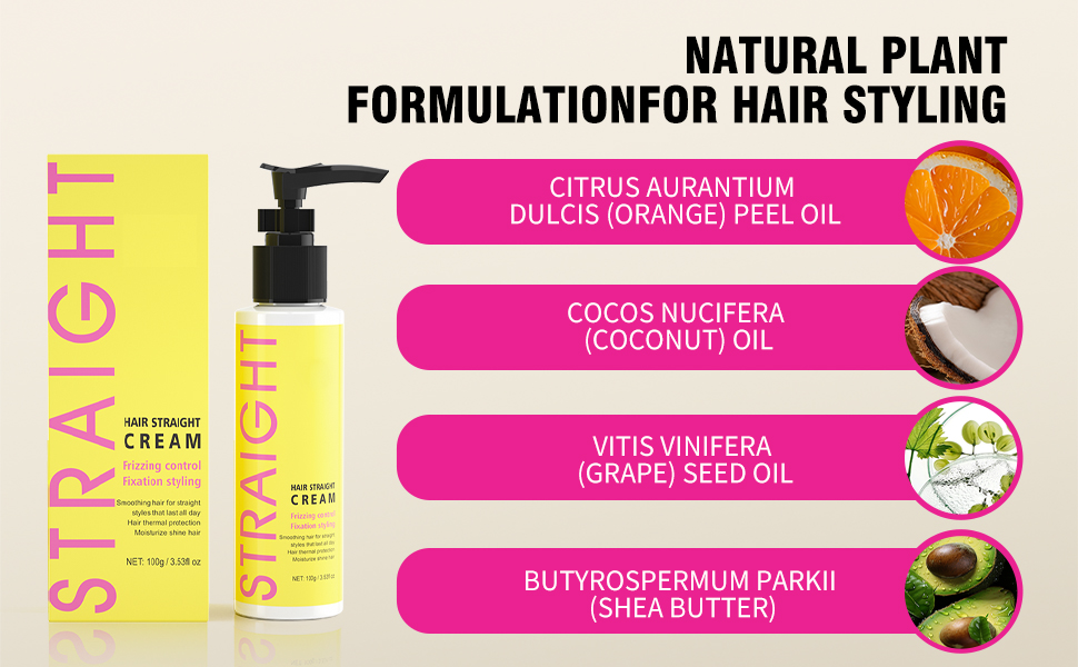 2Hair Straightener Cream