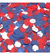 PMLAND Round Wrapping Tissue Paper Confetti Circles 2.5 cm (1 Inch) 6000 Pcs for Table Decoration...