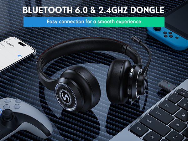 wireless headphone with mic