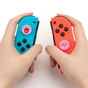 Kirby switch thumb grips