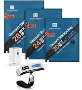 15 Pcs Oxford Cloth Vacuum Storage Bags S/M/L, Pump &Luggage Scale | 4500Pa USB-C Pump & Portable...