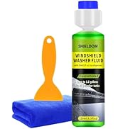 SHIELDOM Windshield Washer Fluid Windscreen Wiper Fluid Concentrate 1:200 Ratio Glass Cleaner for...