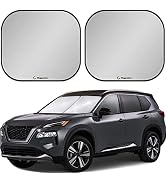 Windshield Sun Shade - Reflective Fabric Blocks Sun and Keeps Your Vehicle Cool. Foldable Sun Shi...