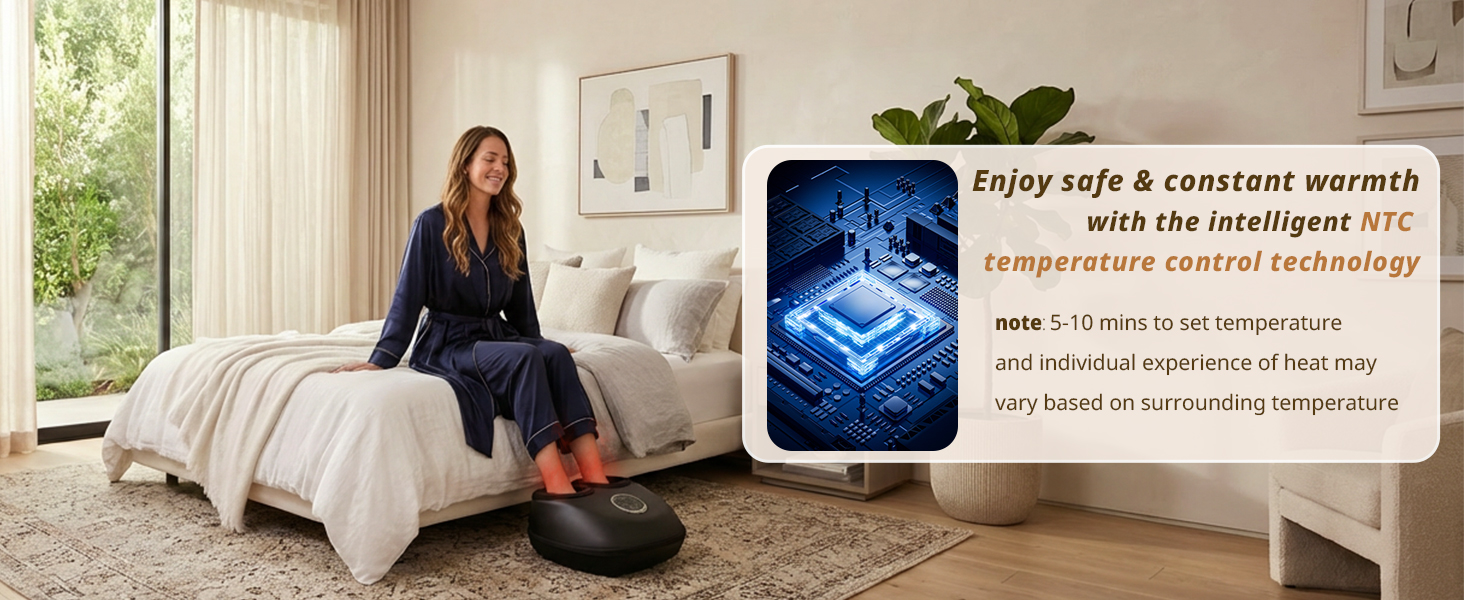 foot massager with heat