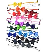 iToolai 20 Pcs Dog Bow Tie, Bowties for Puppy Dogs, Pet Grooming Accessories Bow Tie Cat Collar Bulk