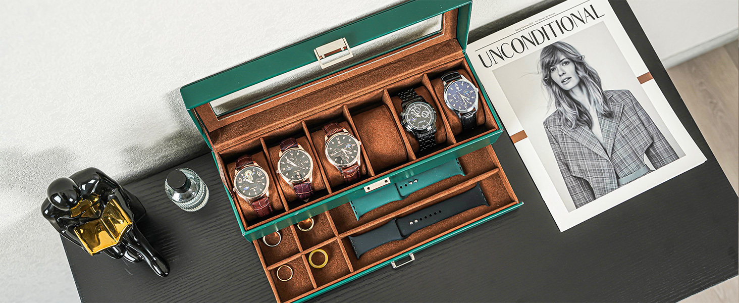 Watch Box with Drawer