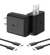 45W Samsung Charger 2 Pack Super Fast Charger Type C for Samsung Galaxy S23 Ultra Charger S22 Ult...