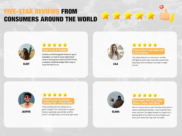 FIVE STAR REVIEWS