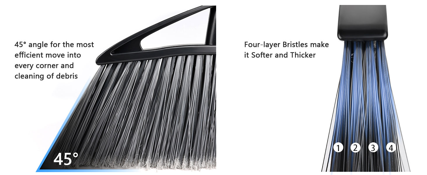 Outdoor Broom for Floor Cleaning