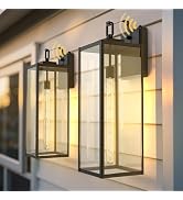 L LOHAS LED 22 Inch Large Size Dusk to Dawn Outdoor Wall Light Fixtures, Waterproof Anti-Rust Out...