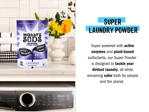 Designed to tackle your dirtiest laundry, all while remaining super-safe.