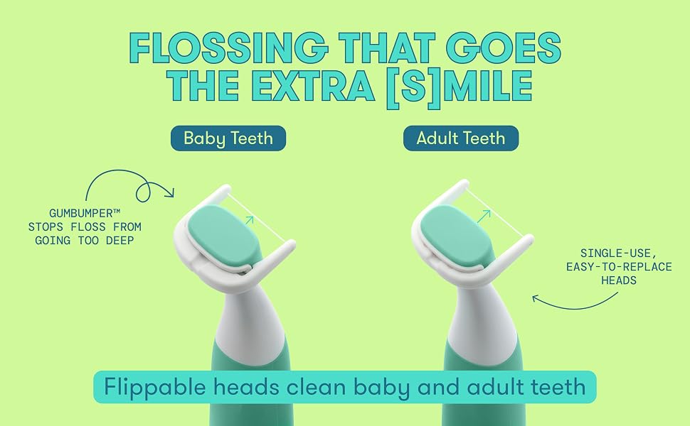 flossing that goes the extra smile