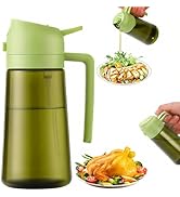 16oz/470ml Olive Oil Dispenser Bottle for Kitchen Gadgets and Air Fryer Accessories - Olive Oil S...