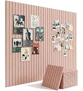 Aothia 12-Pack Large Felt Bulletin Board 48"x36", Modular Pin Board Tiles for Wall, Cork Board Al...