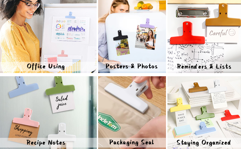 9 Pack Magnetic Clips