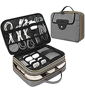 Skycase Electronic Organizer,Waterproof Electronic Accessories Case,3 Layer Large Capacity Cable ...