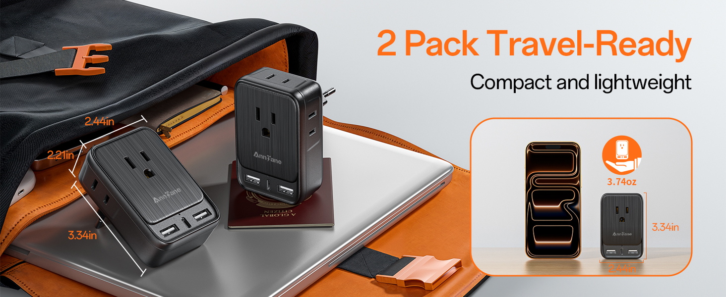 type c travel adapter