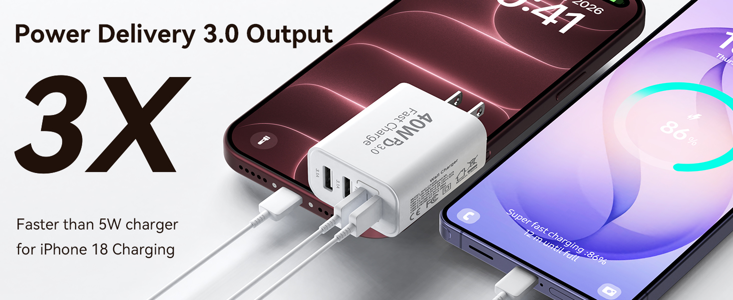 c block charger fast charger usb c fast charger block