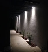 solar spotlights white