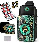 Owngen Cute Carrying Storage Bag Compatible with Nintendo Switch/Switch 2/Lite/OLED, Portable Sli...