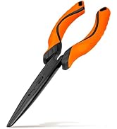 Pullther Fishing 9.4-inch Fishing Pliers,Carbon Steel with teflon coated fishing tools,Multitool ...