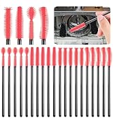 MimanKu Sewing Machine Cleaning Brushes, Reusable Silicone Dense Bristles Clean Brush for Sewing ...